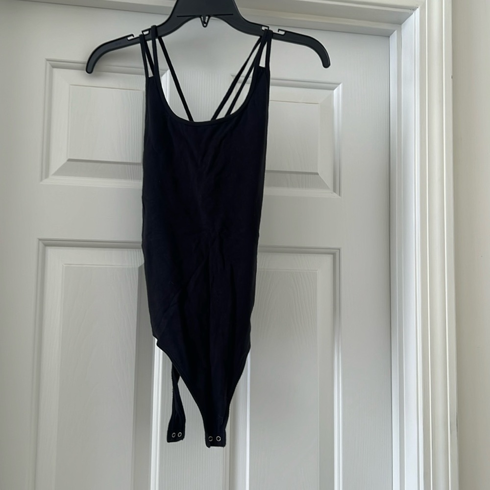 Abercrombie snap closure body suit